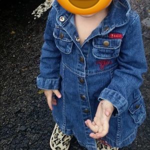 Baby girl guess baby denim dress